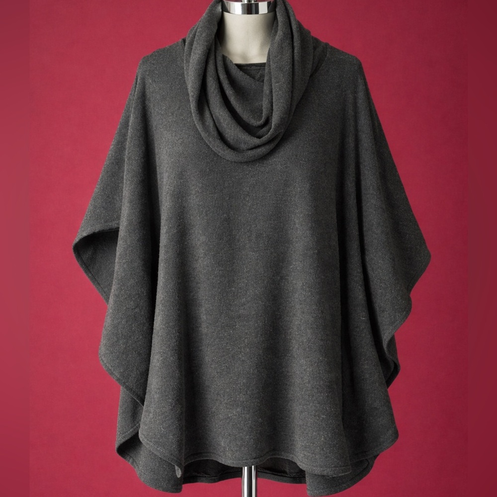 100% Cashmere Gray Shall - Nanette Lenore